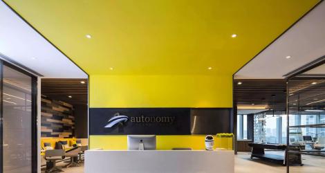 3000㎡中關(guān)村通航大廈辦公樓，材料和空間的對(duì)話！