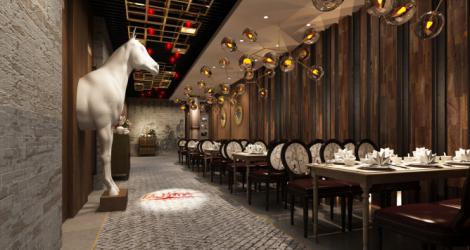 印象餐廳，靈感來自于自然。